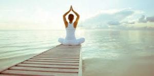 Finding happiness with yoga and meditation